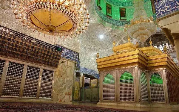 عکس نوشته حرم امام حسین جدید