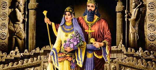 زیبایی عکس ملکه های ایران باستان