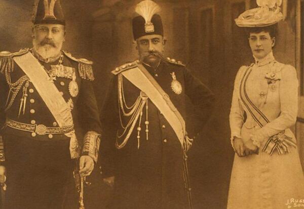 عکس ملکه و شاه ایران
