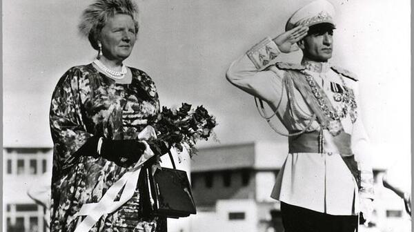 عکس ملکه و شاه ایران