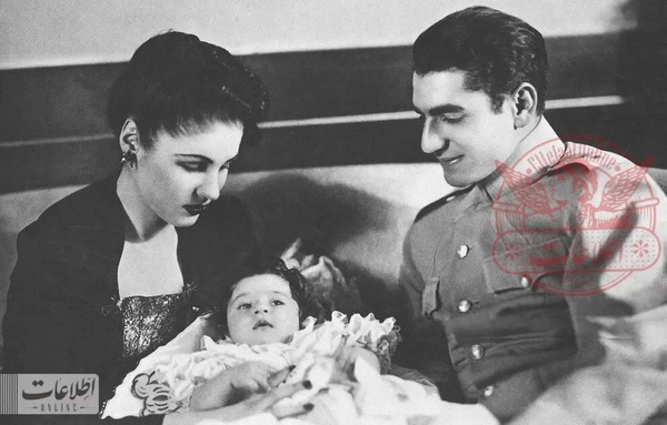 عکس ملکه و شاه ایران
