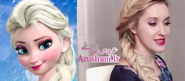 عکس لباس ملکه یخی