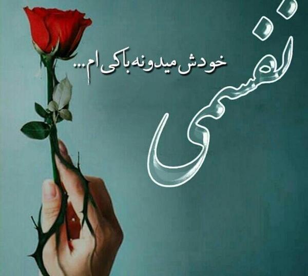 عکس نوشته ملکه قلبم تویی