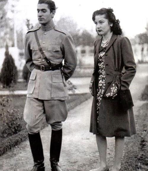 عکس پیری ملکه فوزیه