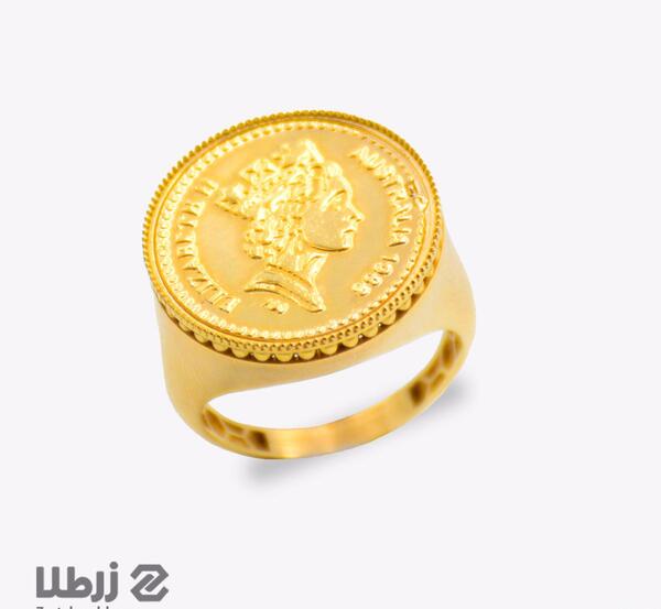 عکس ملکه روی طلا