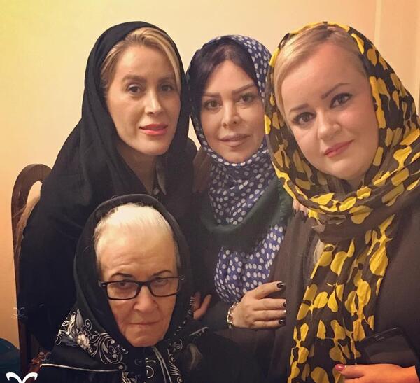 عکس ملکه رنجبر در جوانی