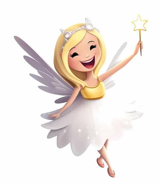 عکس یک فرشته کارتونی