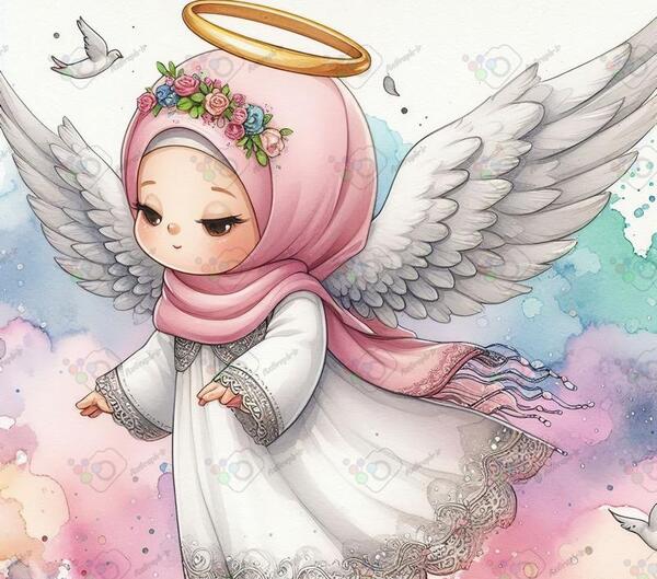 عکس یک فرشته کارتونی
