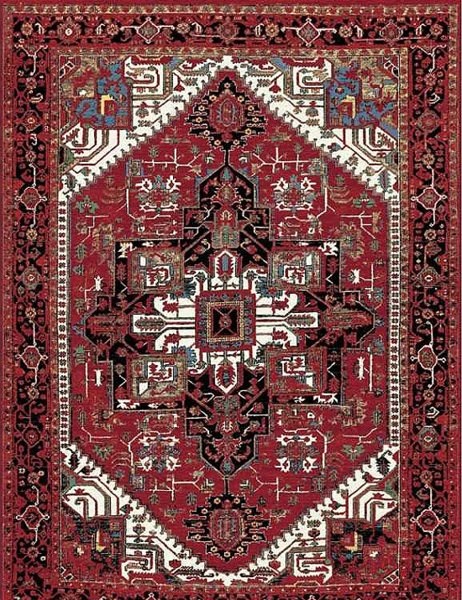 عکس فرش ستاره کویر یزد