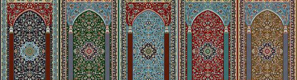 عکس فرش ستاره کویر یزد