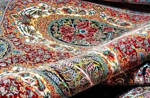 عکس فرش های سرای ایرانی اصفهان