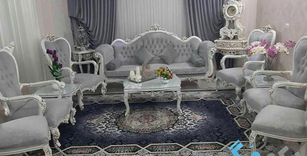 عکس چیدمان مبل و فرش