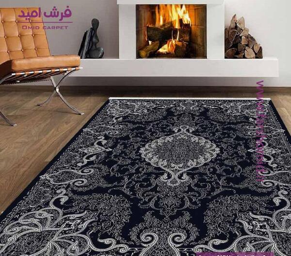 عکس فرش جدید مشکی