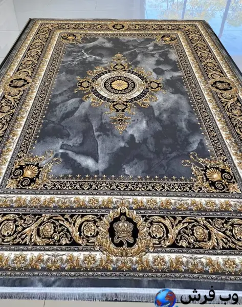 عکس فرش کاشان جدید