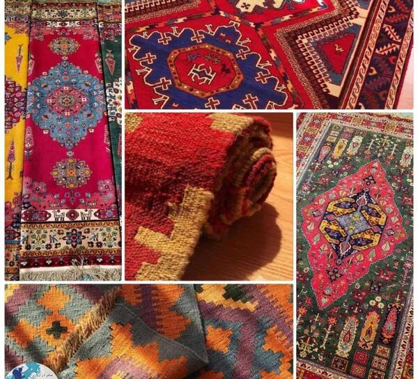 عکس فرش گلیمی