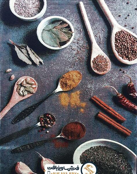 عکس گلیم فرش طوسی