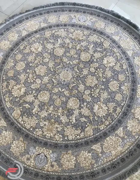 عکس فرش گرد طوسی