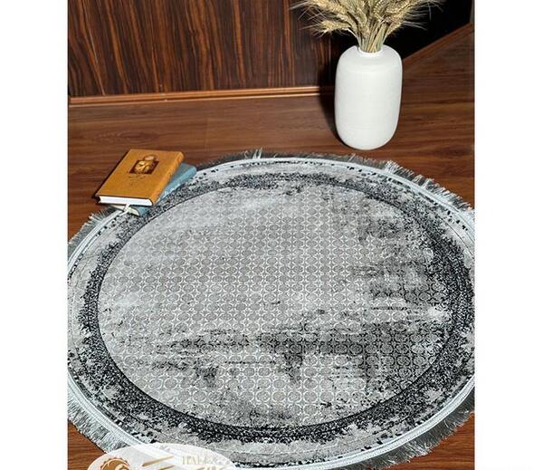 عکس فرش گرد طوسی