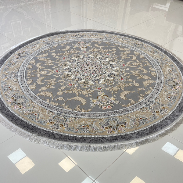 عکس فرش گرد ماشینی