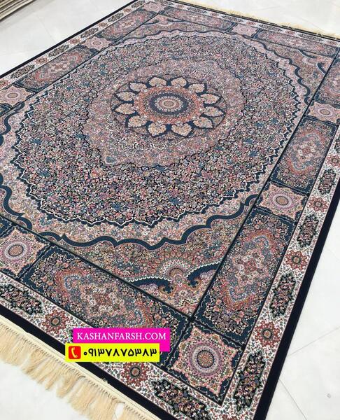 عکس فرش جدید گل برجسته