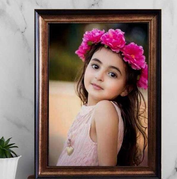 تابلو فرش عکس کودک