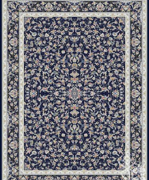 عکس فرش قیطران گل برجسته