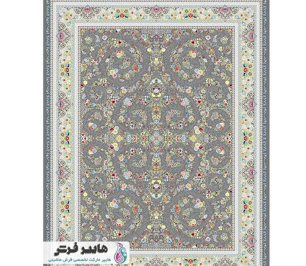 عکس فرش دودی طلایی