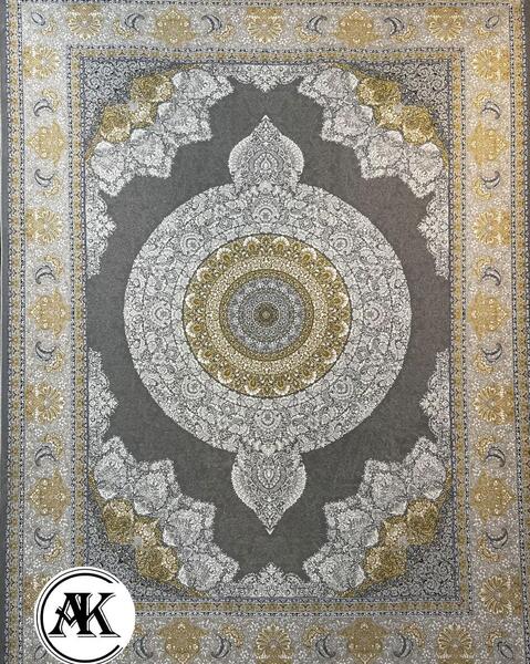 عکس فرش ورساچه طلایی