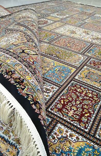 عکس فرش طرح شکارگاه