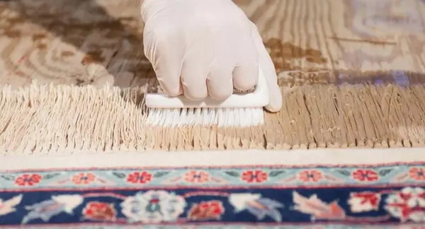 عکس از شستن فرش