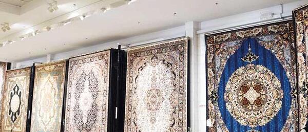 عکس فرش های سرای ایرانی قم