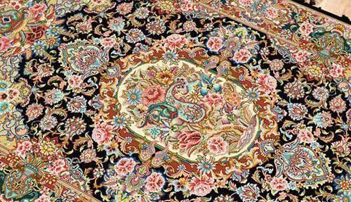 عکس فرش های سرای ایرانی قم