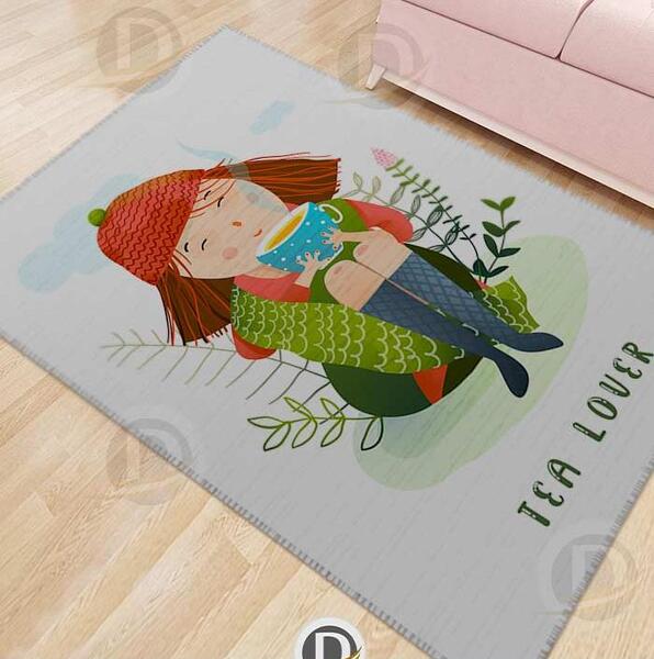 عکس فرش دخترانه بچگانه