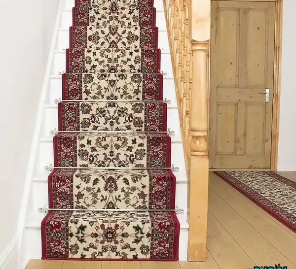 عکس گلیم فرش راه پله جدید