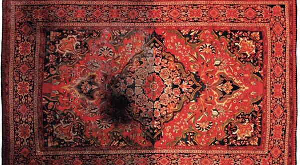 عکس فرش دستباف مهربان