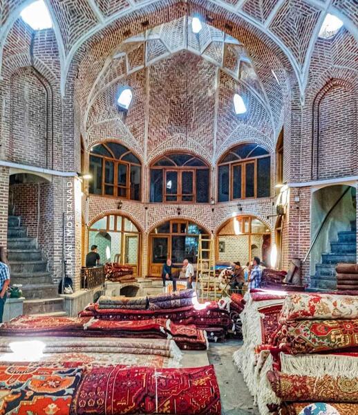 عکس فرش تبریزی