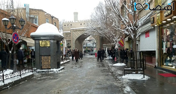 عکس سنگ فرش تبریز