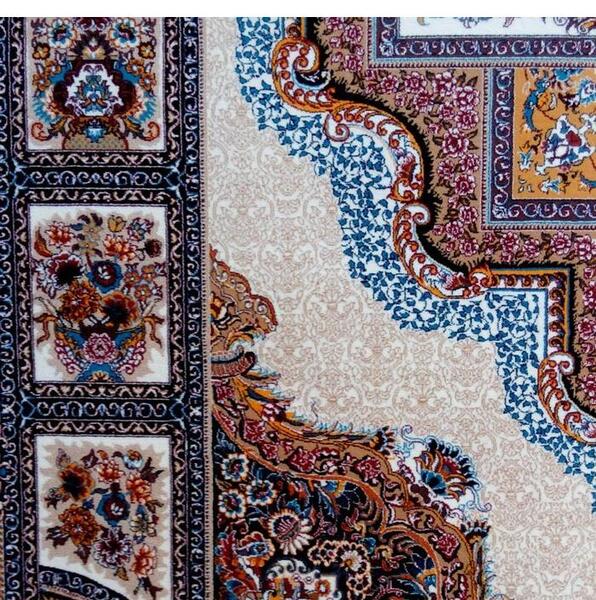 عکس فرش طرح حوض نقره