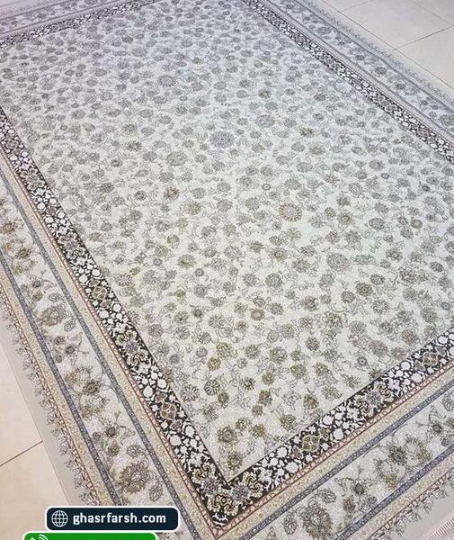عکس فرش طرح حوض نقره