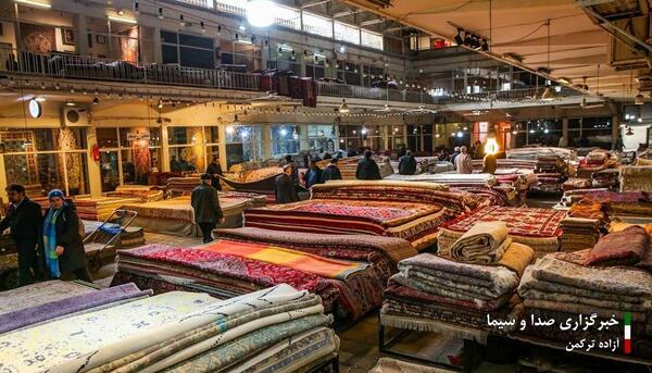 عکس بازار فرش تهران