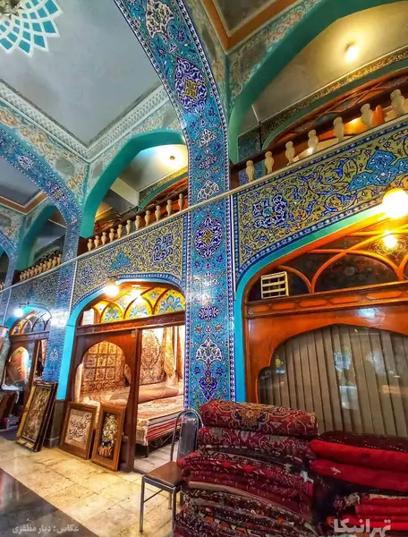 عکس بازار فرش تهران