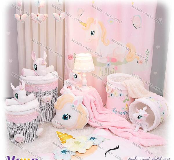 عکس فرش اسب تک شاخ