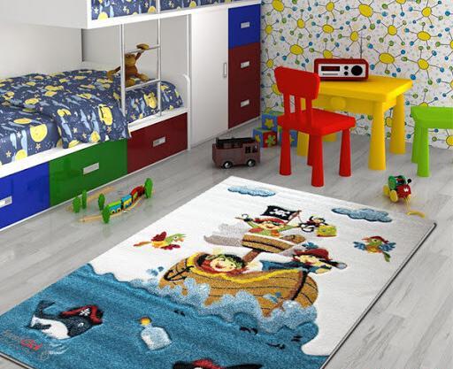 عکس فرش اتاق پسرانه