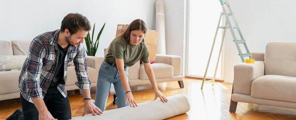 عکس فرش اتاق پسرانه