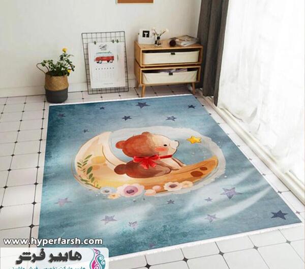 عکس فرش اتاق کودک جدید