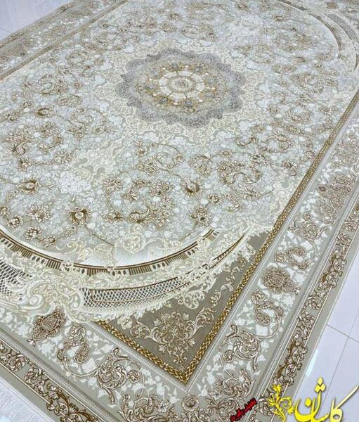 عکس فرش پشمالو سفید