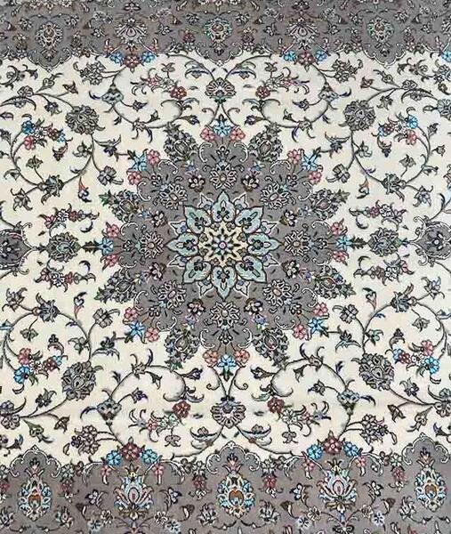عکس فرش پشمی سفید