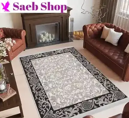 عکس فرش پشمی سفید