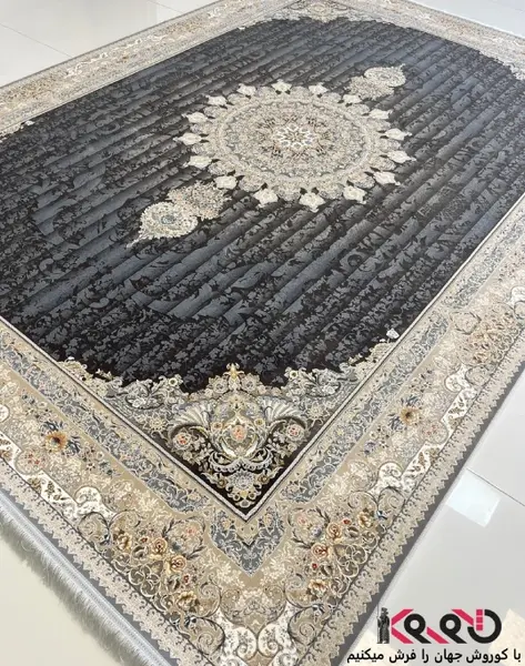 عکس فرش طرح پتینه