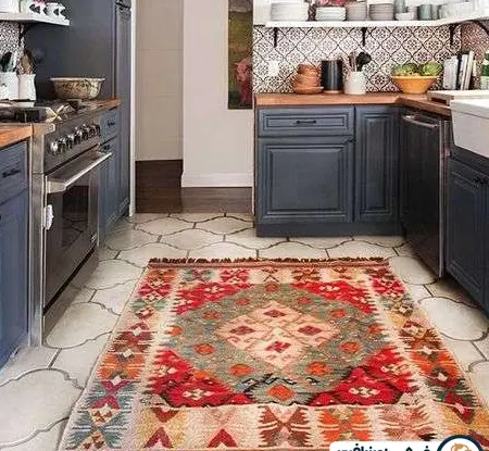عکس گلیم فرش برای آشپزخانه